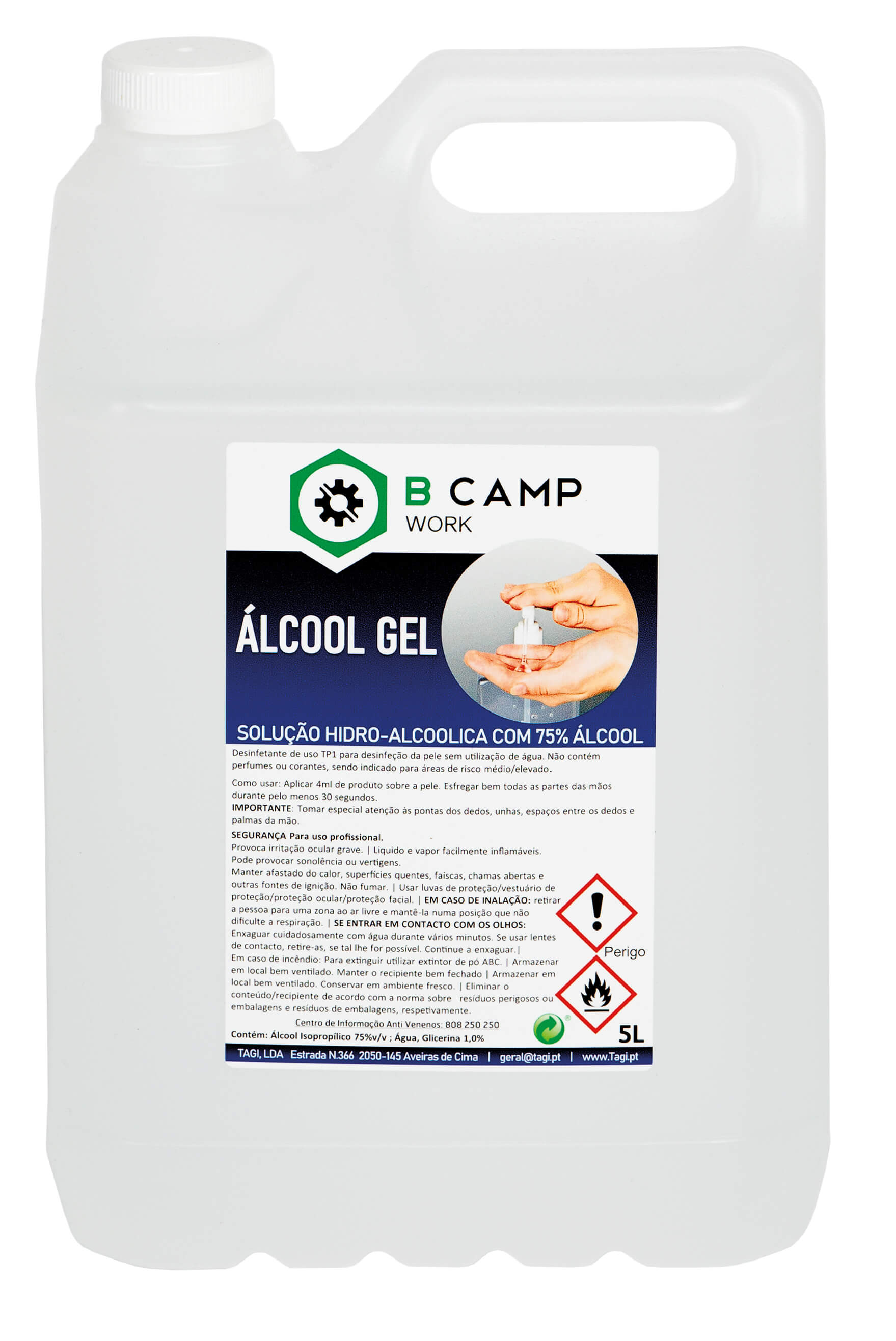 Álcool gel 22445